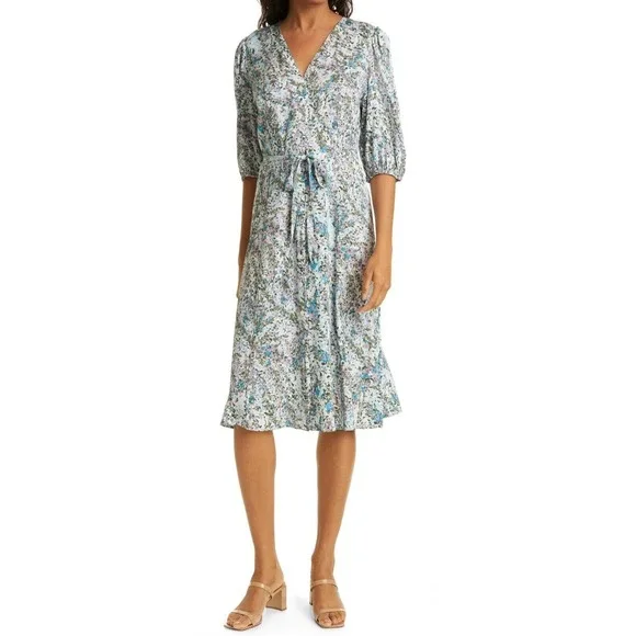 Nordstrom Dresses Nordstrom Signature Button Front Stretch